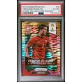 thumbnail image 1 of Cristiano Ronaldo 2014 Panini Prizm World Cup Yellow Red Pulsar Card #28 PSA 6, 1 of 2