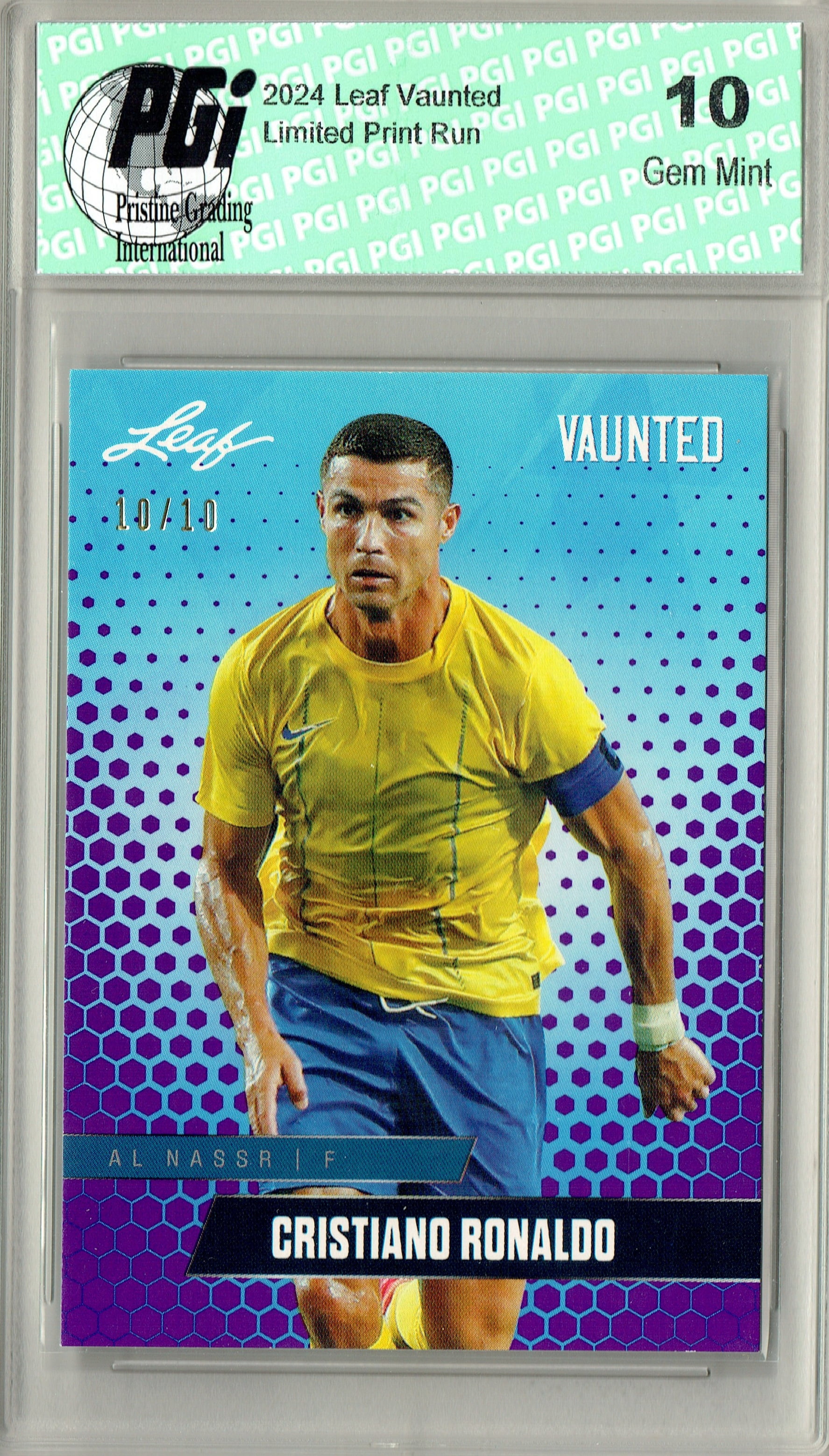ronaldo limited edition card Ronaldo (FC Internazionale Milano) Fire & Ice Limited Topps SuperStars –  The Kitroom