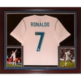Cristiano Ronaldo Autographed Real Madrid Soccer (White 7) Deluxe