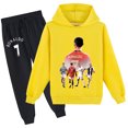 thumbnail image 1 of Cristiano Ronaldo Boys Graphic Cotton Sweatshirt Pullover Sweatpants 2 Pieces Sweatsuit Outfit Sets, 1 of 3