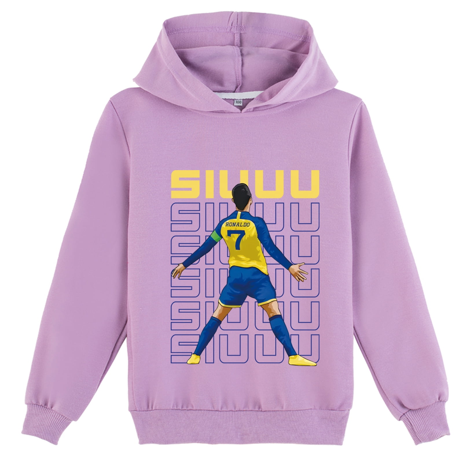 Cristiano Ronaldo Boys' Spring Autumn Sweatshirt Hoodie Playful Print ...