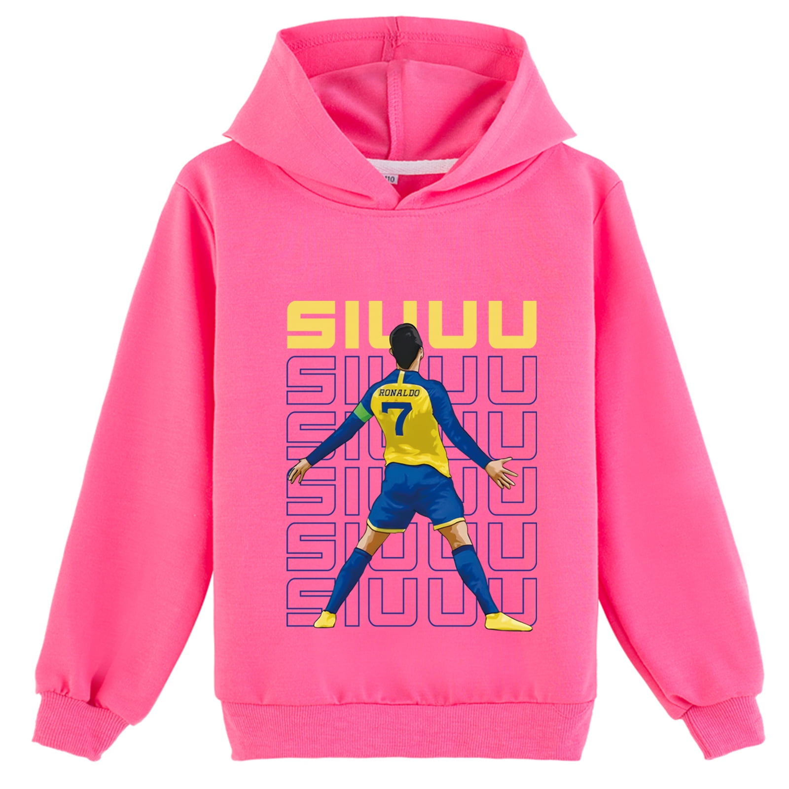Cristiano Ronaldo Boys' Spring Autumn Sweatshirt Hoodie Playful Print ...