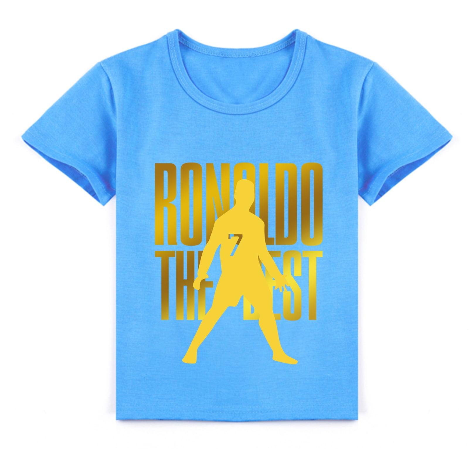 Cristiano Ronaldo Boys' Summer Short Sleeve T-Shirt Sporty Casual Cool ...
