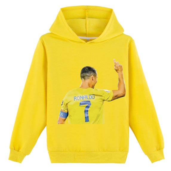 Cristiano Ronaldo Boys' Sweatshirt Hoodie Print Spring Autumn Casual ...