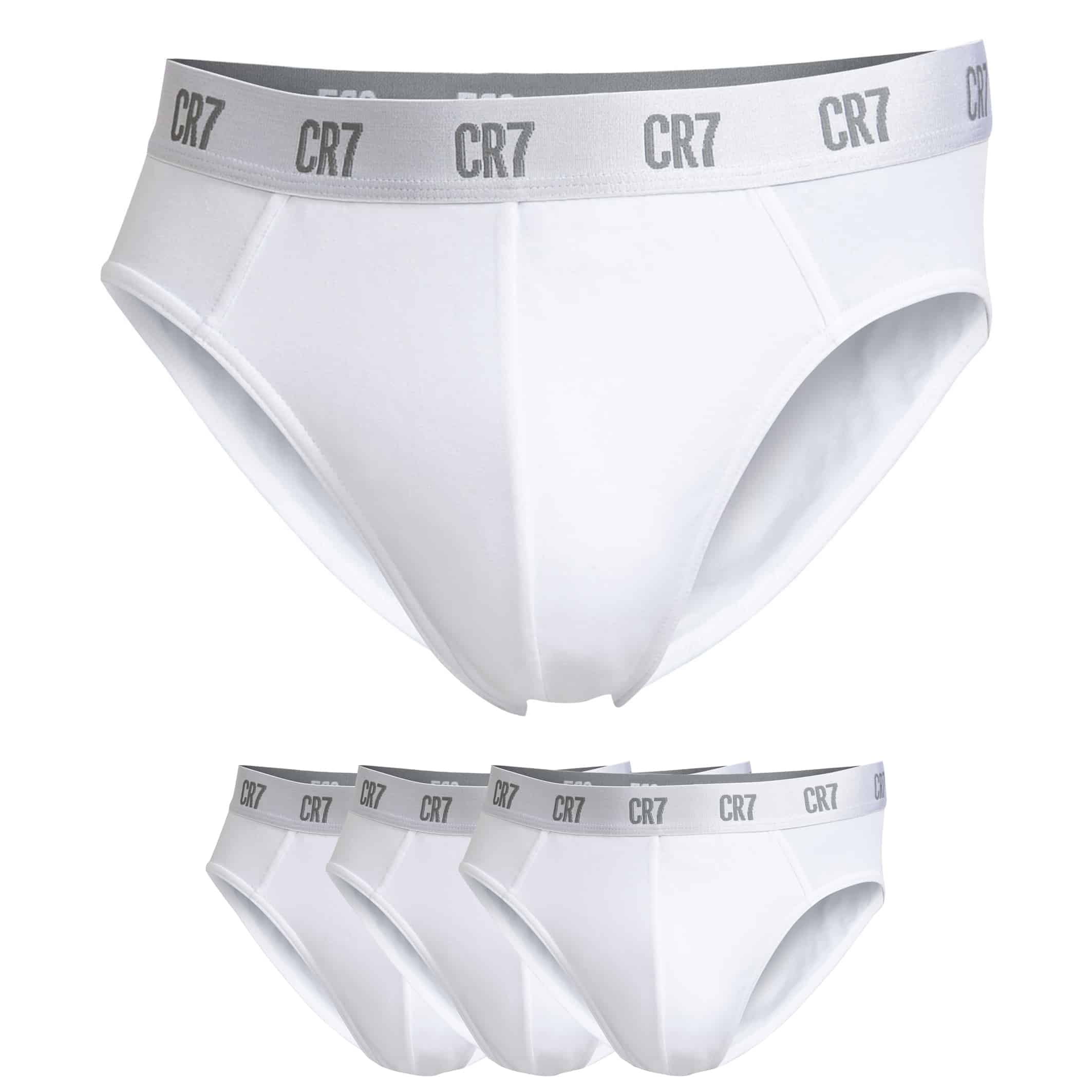 Cristiano Ronaldo CR7 Basic 3-Pack Cotton Briefs Men's Underwear XL 