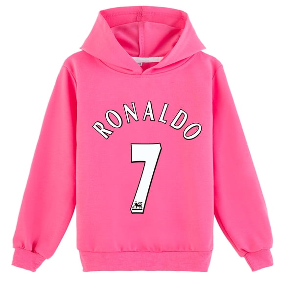 Cristiano Ronaldo Kids Hoodie Pullover Cotton Sweatshirt for Spring Autumn Wear