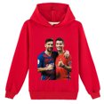 thumbnail image 1 of Cristiano Ronaldo Kids Long Sleeve Hoodie, Pullover, Boys Girls, Casual Clothes, 1 of 2
