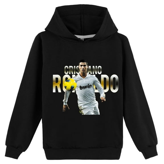 Cristiano Ronaldo Kids Long Sleeve Hoodie, Pullover, Girls Boys, Spring Use
