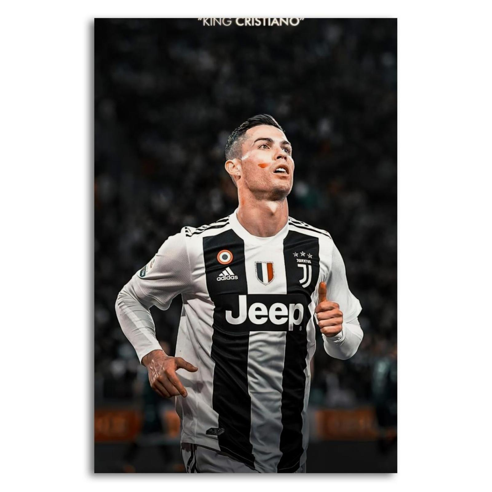 Cristiano Ronaldo Player Soccer Star No.7 Home Decor Posters Picture