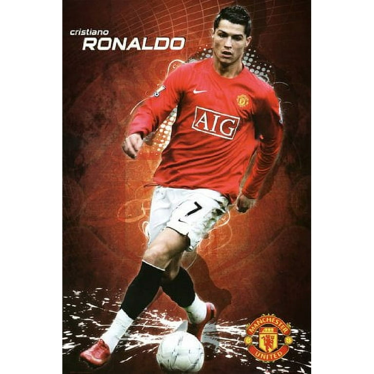 Cristiano Ronaldo United Poster
