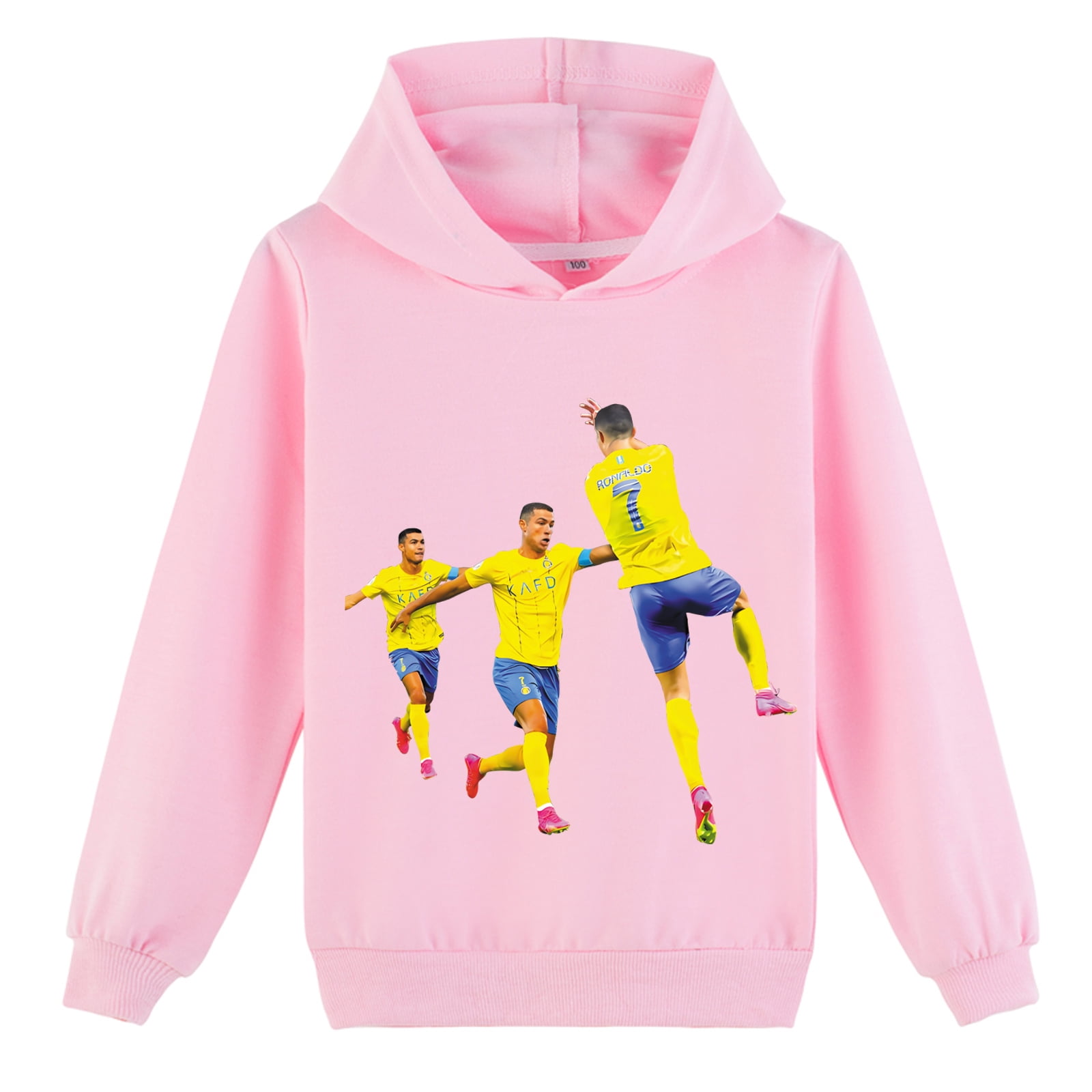 Cristiano Ronaldo Print Boys' Sweatshirt Hoodie Sports Casual Cool Cute ...