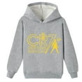 thumbnail image 1 of Cristiano Ronaldo Printed Brushed Hooded Tops: A Great Gift for Boys and Girls in the Winter Season, 1 of 5