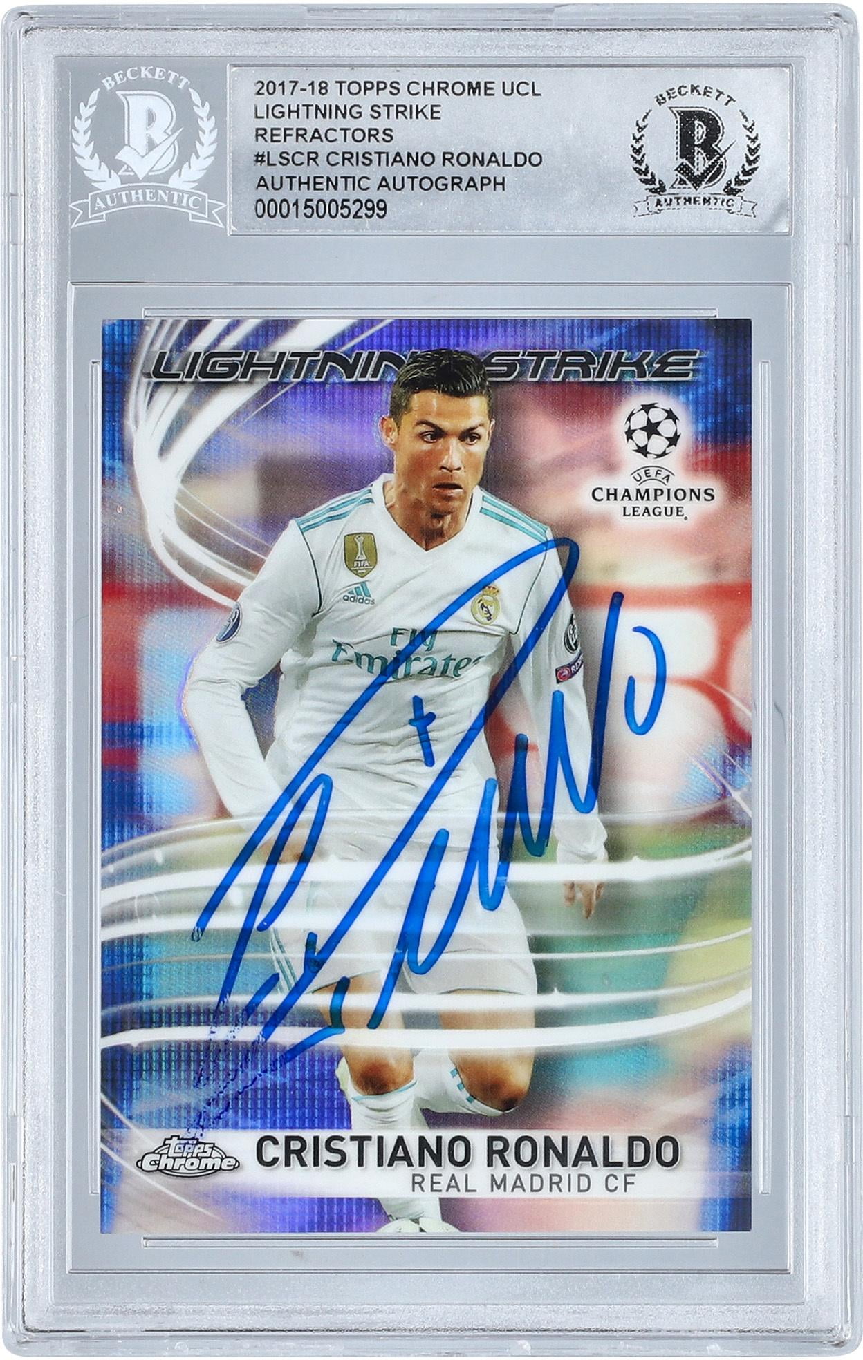 Cristiano Ronaldo Real Madrid Autographed 2017-18 Hungary | Ubuy