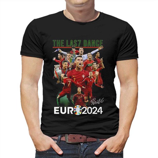 Cristiano Ronaldo The Las7 Dance Euro 2024 Unisex Comfort Tee T Shirt