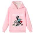 thumbnail image 1 of Cristiano Ronaldo Themed Brushed Pullover Hoodies: Cozy Winter Wear for Boys and Girls' Outdoor Fun, 1 of 6
