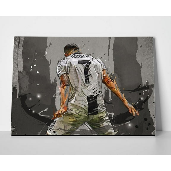 Cristiano Ronaldo Wall Art Poster or Wrapped Canvas