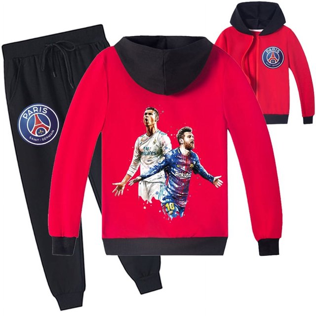 Cristiano Ronaldo Zip-Up Tracksuit Set for Boys and Girls - Walmart.com