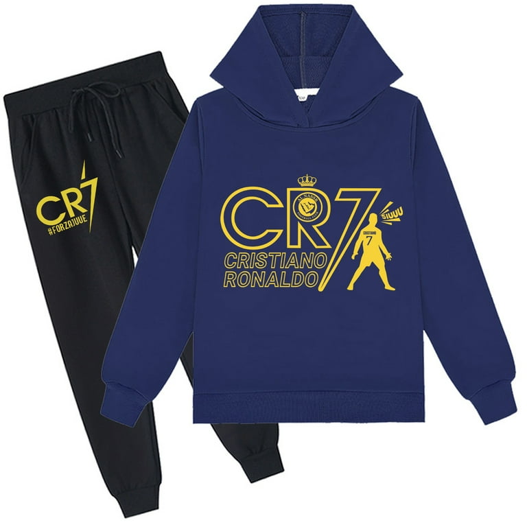 Sweatpants Cr7 Kids Clothes Sweatshirt Ronaldo Kids Tracksuit Nike