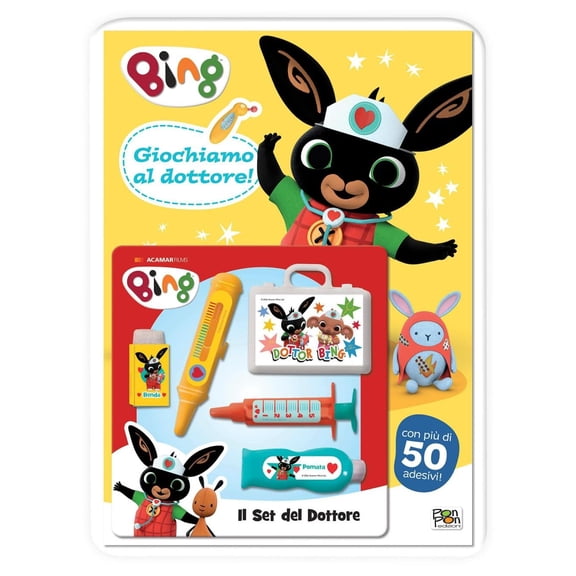 Cristina Panzer Giochiamo al dottore! Bing. Ediz. a colori. Con set del dottore. Co (Paperback)