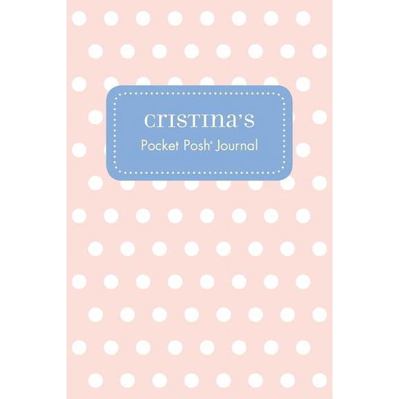 Cristina's Pocket Posh Journal, Polka Dot (Paperback)