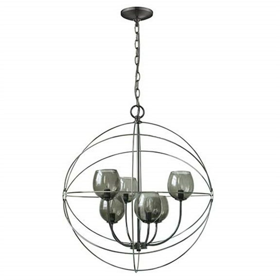 Cristobal Collection Six Light Chandelier