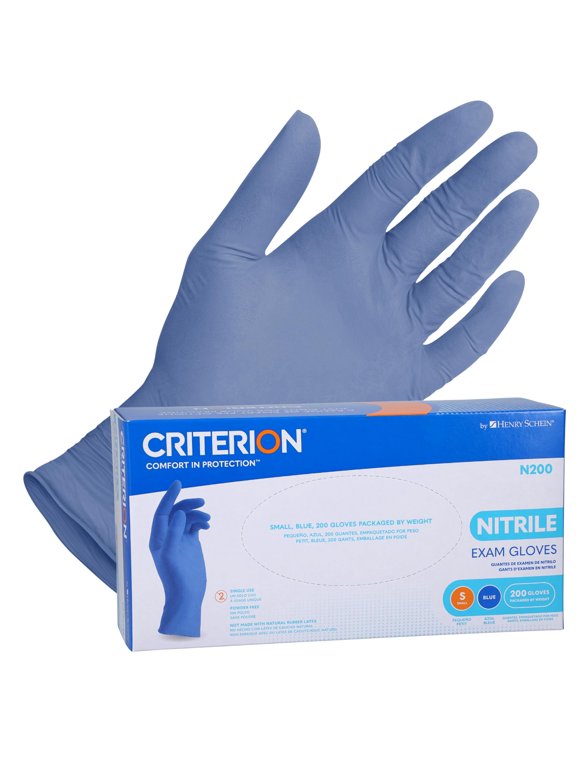 N200 Nitrile Exam Gloves - Non-Sterile, Chlorinated, Disposable, Latex-Free, Ambidextrous