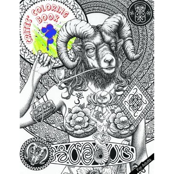 Pre-Owned Crites' Coloring Book (Paperback 9781909394308) by Tom Crites