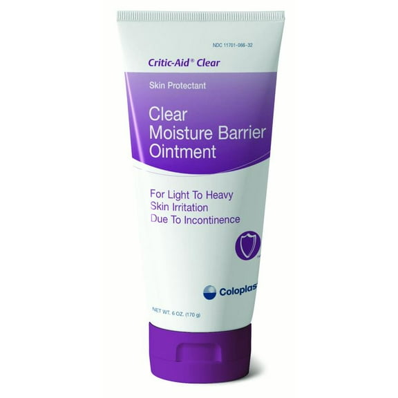 Critic-Aid Clear Moisture Barrier Ointment - 6 oz (170 g) Tube - 1 ea