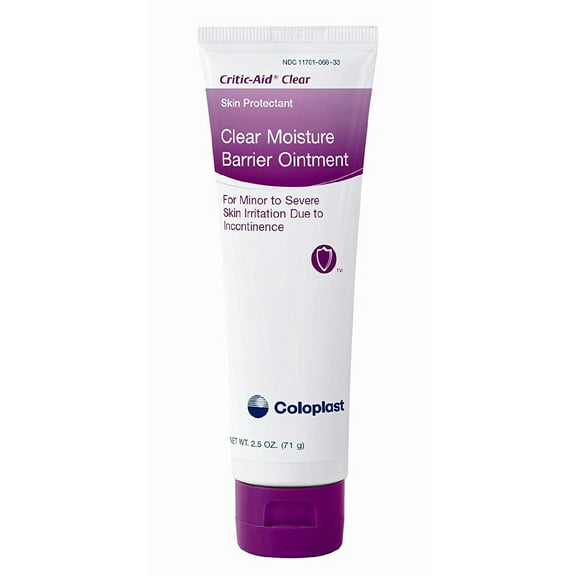 Critic-Aid Clear Unscented Skin Protectant with CMC Ointment 2.5 oz. Tube COI7566 1 Ct