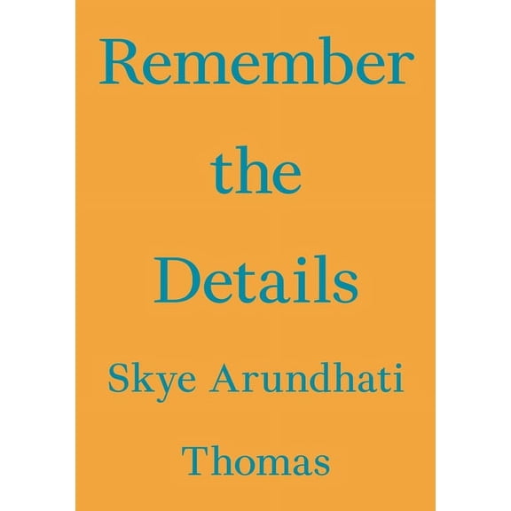 Critic's Essay Remember the Details, (Paperback)