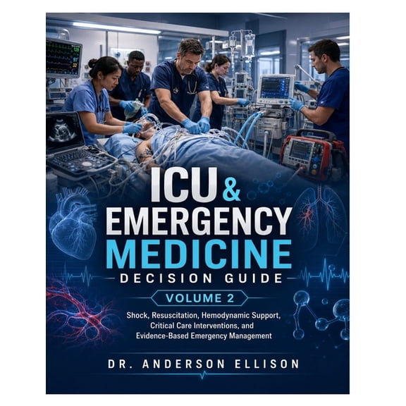 Critical Care Decision ICU & Emergency Medicine Decision Guide: Shock, Resuscitation, Hemodynamic Support, Critical Care Interventions, and Eme, Book 2, (Paperback)