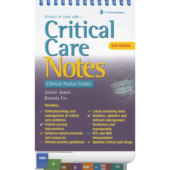 Pre-Owned Critical Care Notes: Clinical Pocket Guide (Other)