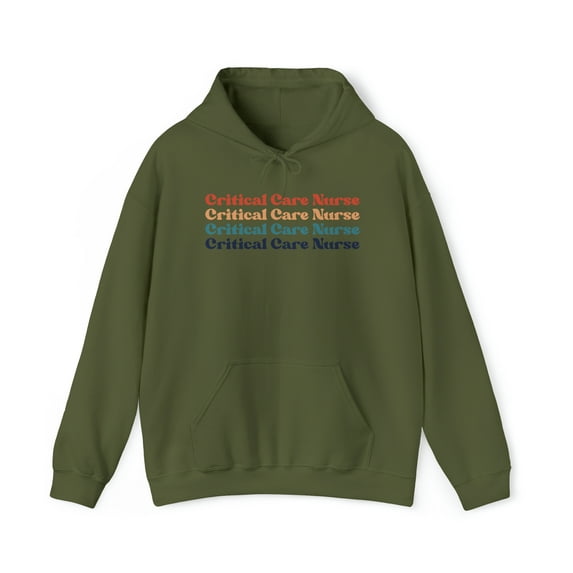 Critical Care Nurse Nursing Graduation Hoodie, Gifts, Hooded Sweatshirt