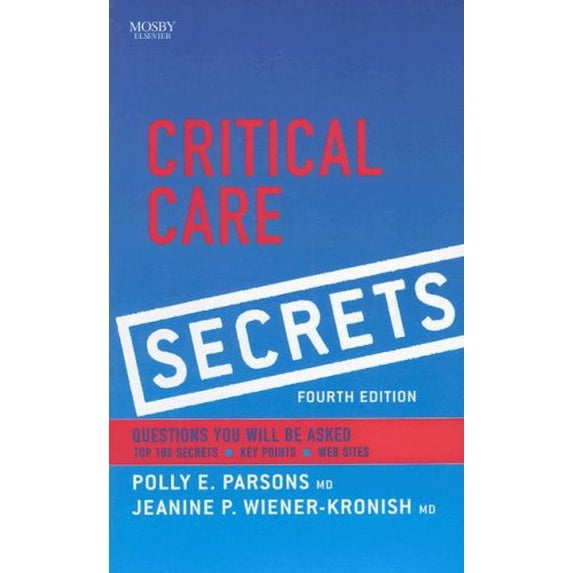 Pre-Owned Critical Care Secrets (Paperback) 1416032061 9781416032069