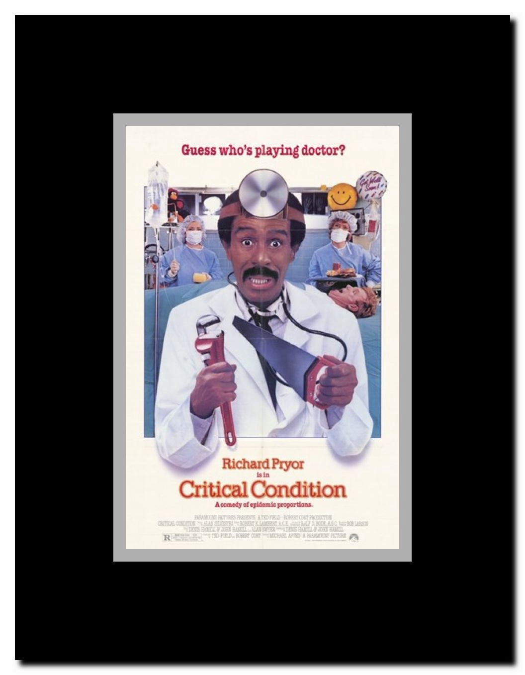 Critical Condition Framed Movie Poster