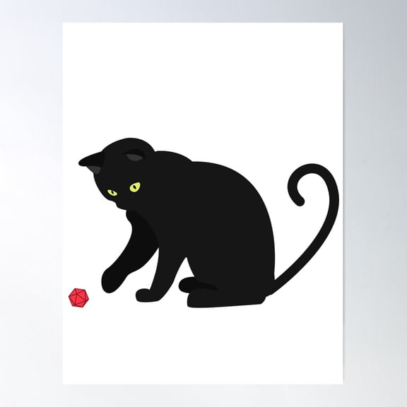Critical Cuteness Poster Wall Art, Modern Wall Decor For Living Room Bedroom, 16x24 UNFRAMED