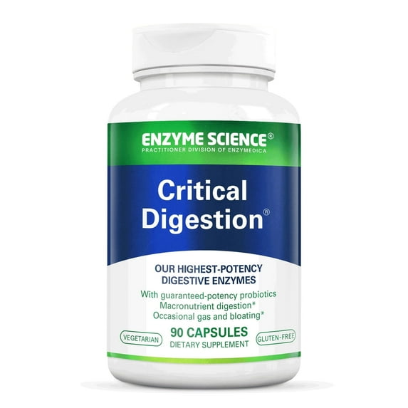 Critical Digestion, 90 Capsules, Enzyme Science