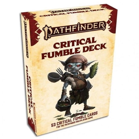 Critical Fumble Deck Path Finder Second Edition Game