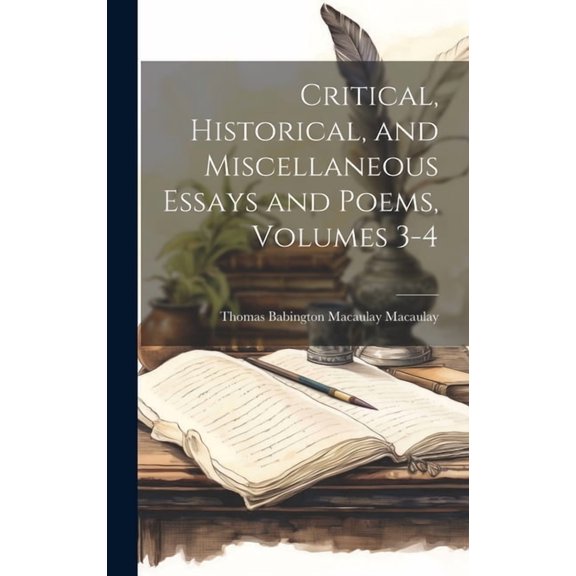 Critical, Historical, and Miscellaneous Essays and Poems, Volumes 3-4 (Hardcover)