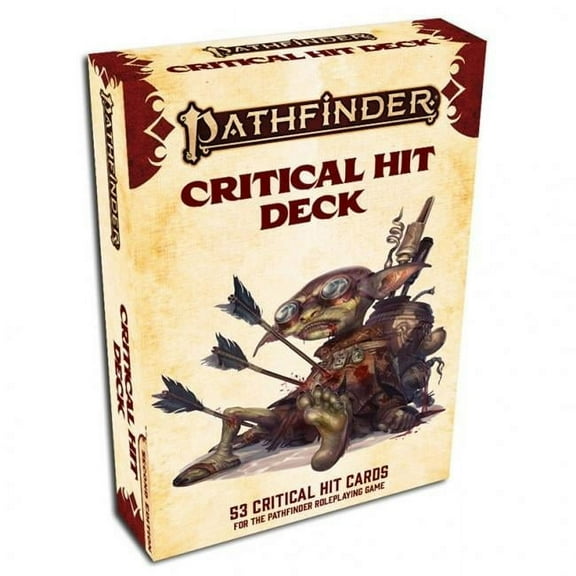 Critical Hit Deck Path Finder Second Edition Game