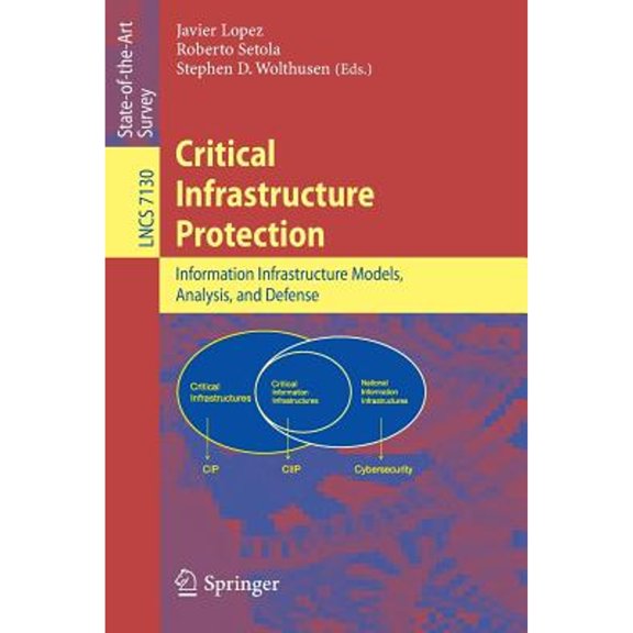 Pre-Owned Critical Infrastructure Protection: Advances in Critical Infrastructure Protection: Information Infrastructure Models, Analysis, and Defense Lecture Notes in Computer Science, 7130