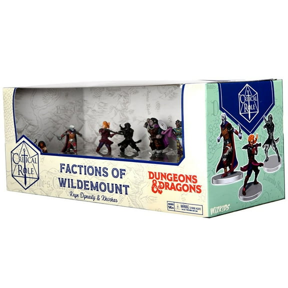 Critical Role: Factions of Wildemount - Kryn Dynasty & Xhorhas Box Set - 9 Miniatures, Prepainted