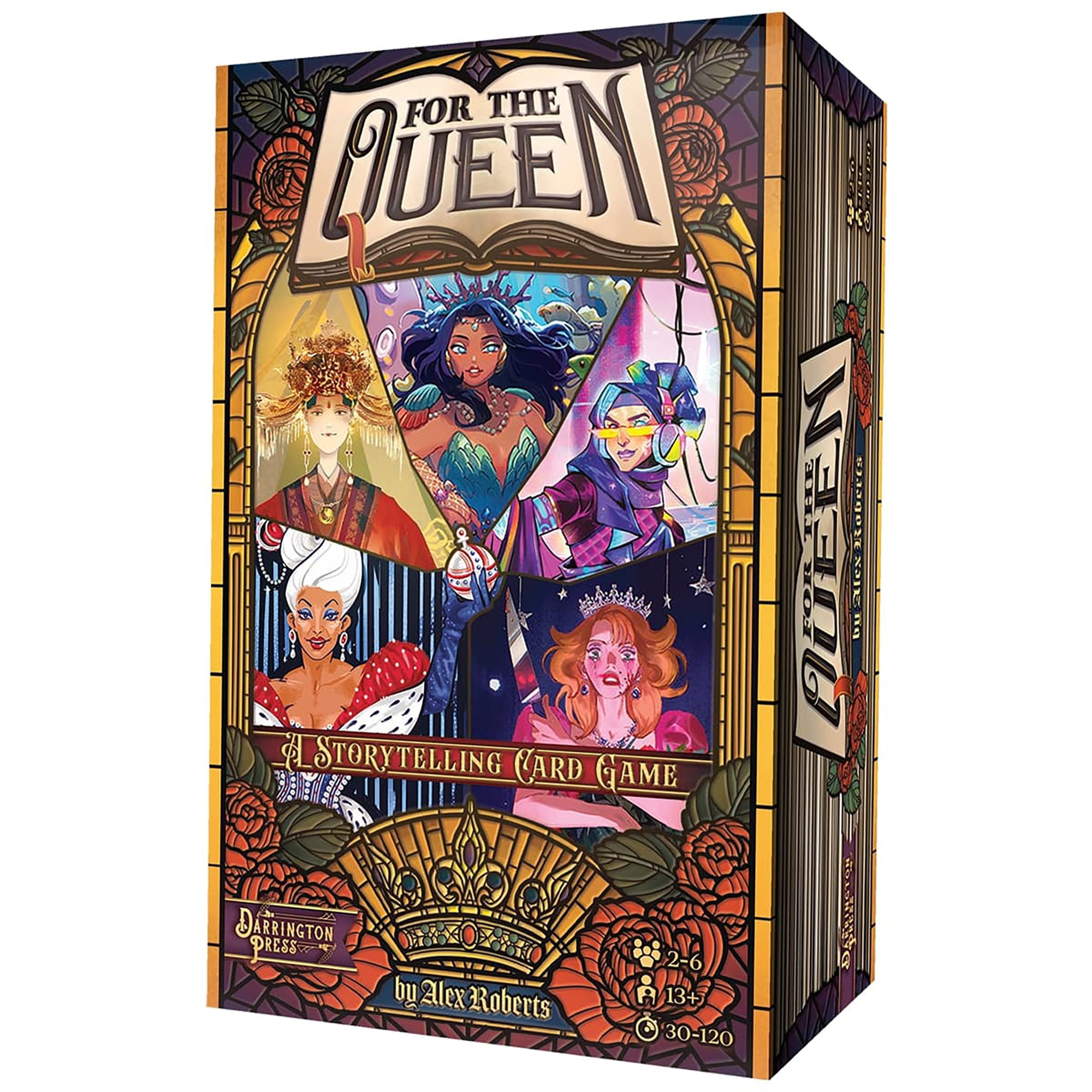 Critical Role: for The Queen - A Storytelling Card Game, Build A Tale of Love-Betrayal-Doubt-Devotion, Cooperative Gameplay, Ages 13+, 2-6 Players Critical Role: for The Queen - A Storytelling Card Game, Build A Tale of Love-Betrayal-Doubt-Devotion, Cooperative Gameplay, Ages 13+, 2-6 Players
