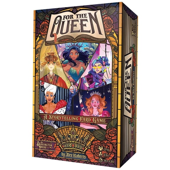 Critical Role: For The Queen - A Storytelling Card Game, Build A Tale Of Love-Betrayal-Doubt-Devotion, Cooperative Gameplay, Ages 13+, 2-6 Players