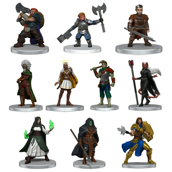 Critical Role: Guests of Critical Role - (10) Pre-Painted Miniatures - RPG Figures