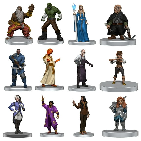 Critical Role: NPCs of Tal'Dorei - Set 2 - (12) Pre-Painted Miniatures - Wave 3 - RPG Figures