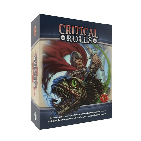 Critical Rolls: Boxed Set - 5e RPG Storytelling Cards, 300 Tarot Sized Cards