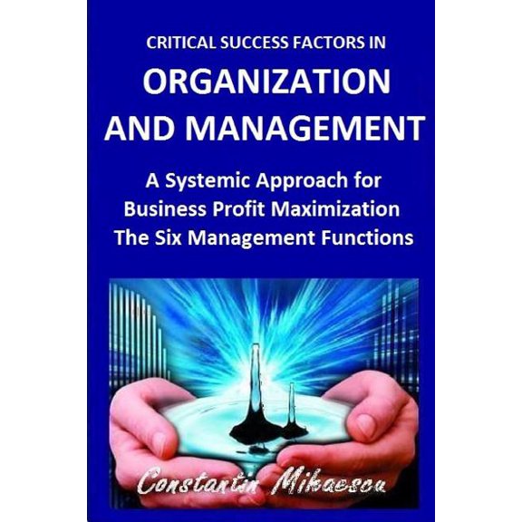 Critical Success Factors in Organization and Management : The Six Natural Systemic Management Functions