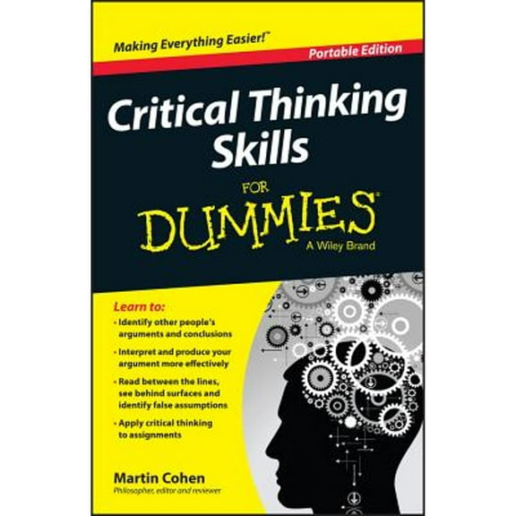 Pre-Owned Critical Thinking Skills for Dummies (Paperback) 111892472X 9781118924723