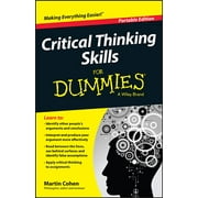 MARTIN COHEN Critical Thinking Skills for Dummies (Paperback)